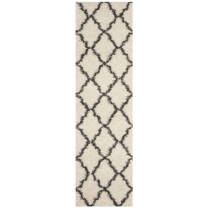 Sgd-Dallas Shag Performance Geometric Rug, Runner 2'3" x 12'