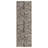 Safari Animal Print Zebra Machine Printed Washable Beige / Gray Indoor Area Rug with Non-Slip Backing-846593585
