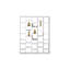 Susitna 224 cm H x 182 cm W Geometric Bookcase-10273796