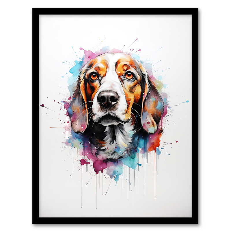 Beagle - Single Picture Frame Print