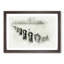 Perched Pigeons in Abstract - Picture Frame Graphic Art Print-55739121-55739120