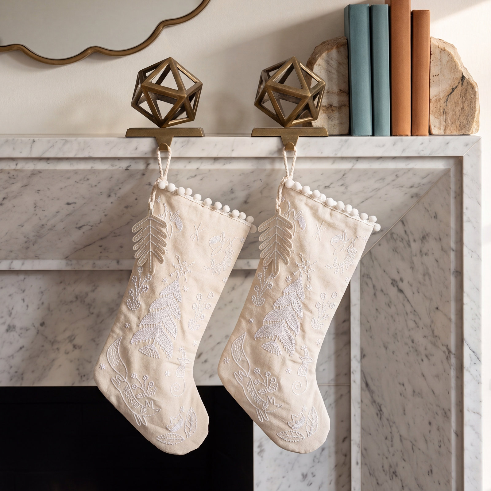 Embroidered Stocking