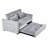 3 In 1 Convertible Sleeper Sofa Bed-285675579
