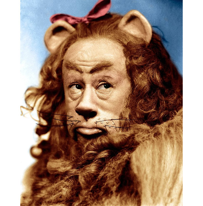 Bert Lahr - Magicien d'Oz, reproduction d'affiche par Hollywood Photo Archive