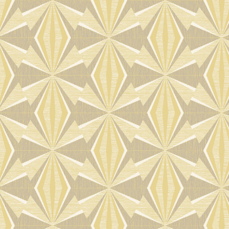 10m x 50cm Matte Wallpaper Roll, Yellow