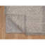 2 pi x 3 pi 1 po brun castor, motif moderne panaché, laine naturelle non tissée, tissage plat empilé, ton sur ton, texturé, noué à la main, échantillon, tapis, tapis oriental