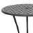 Aatifa Round 2 - Person 25.39'' Long Aluminum Dining Set-980370121