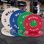 Ensemble de plaques de poids en caoutchouc de couleur - 1,25 / 2,5 / 5 / 10LB, insert en acier de 2 po pour l'entraînement en force Barbell