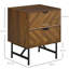 48cm W Particle Board Bedside Table
