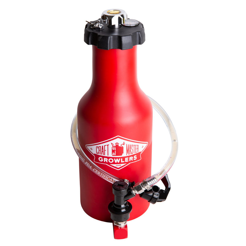 64 oz Growler, Rouge