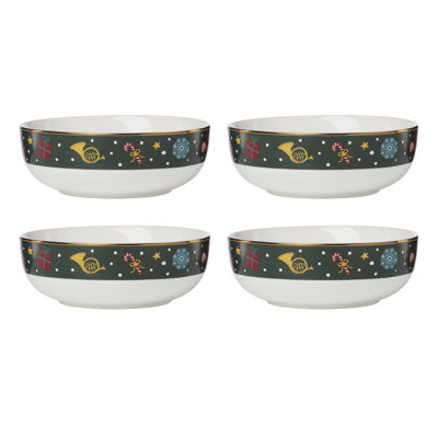 Lenox Nutcracker Ballet All Purpose Bowls, Set of 4