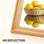 Miroir moderne pleine longueur de 70 po x 31 po avec cadre d'aspect bois ps, verre incassable, montage mural ou incliné-888870255