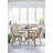 Antipus Teak Round Solid Wood Dining Table