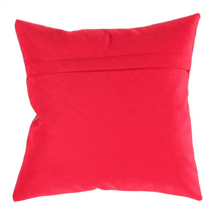 Throw Square Pillow Cover & Insert, Red/Beige/Navy Blue Oriental