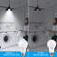 Ampoule DEL A19 à détecteur de mouvement, 9 W, 900 lm, culot E26, homologuée UL, blanc chaud 3000 K-121252471