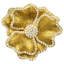 Crystal Flower Napkin Ring-486811196