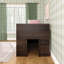 Lit mezzanine simple en bois massif Decimus-828981935
