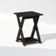 Table de chevet croisée Ebern Designs Duffield-1022043944-1022000882
