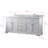 Currahee 72" Double Bathroom Vanity Set-1050951047