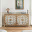 Armoire d'appoint 60 "en bois avec 4 portes