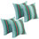 Coussin décoratif rayé intérieur / extérieur de la collection Outdoor Cushion