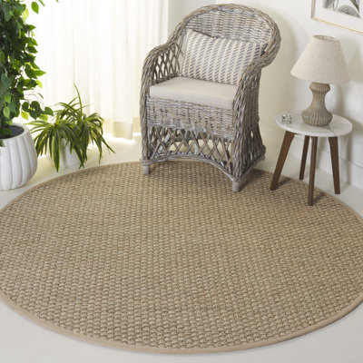 Auckland Bamboo Slat/Seagrass Natural/Beige Area Rug
