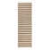Palma 2x3 Hand Woven Performance Stripe Brown Fabric Rug