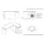 Bureau de direction en L avec rangement en L 62,8 po Lavonia-1172018443