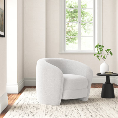Upholstered Barrel Chair