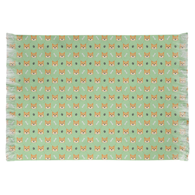 Tapis shiba shiba green area Mcguigan, Oui