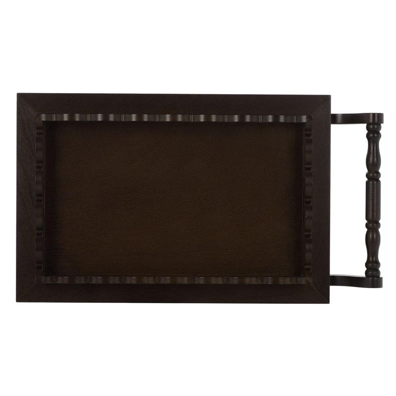 Haven 3 Tier Dining Cart, Dark Chocolate