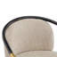 Tabouret de comptoir rembourré avec structure en métal (ensemble de 2)-456749593