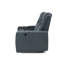 Canapé inclinable électrique 82,7 po en cuir fleur