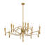Lustre 12 lumières en laiton Riviera-1710810098-1710810103