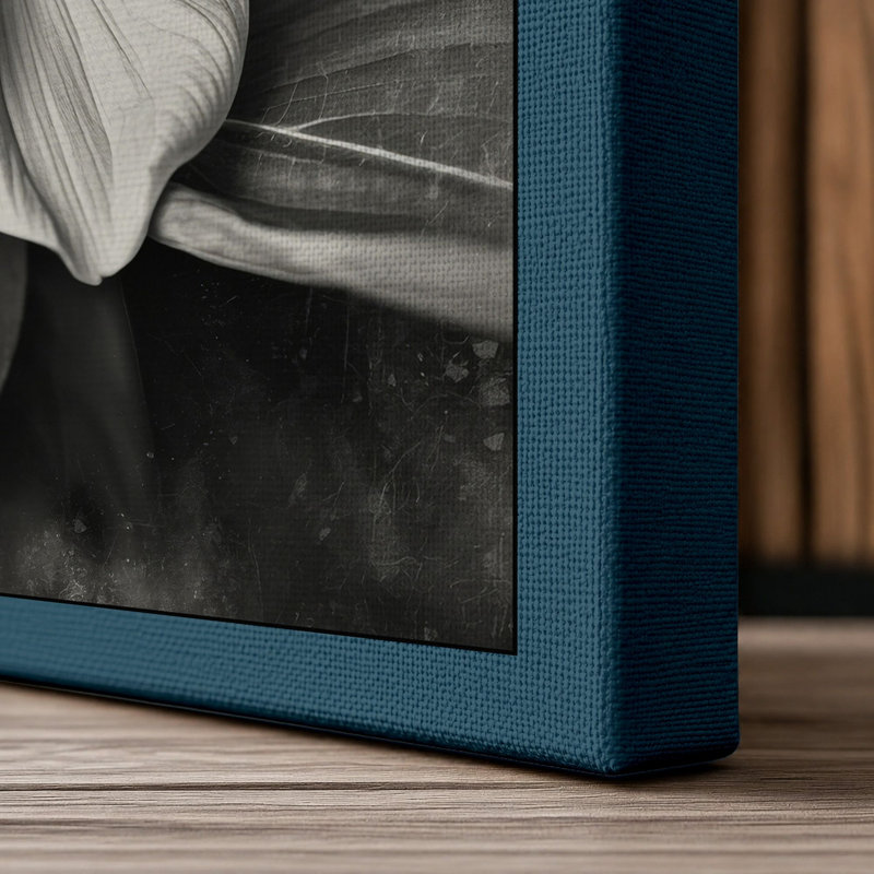 Print, 36x24 - 91.4 x 61.0 cm, Teal Border