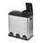 Steel Step On Multi-Compartments Trash & Recycling Bin - 16 Gallons