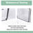56-60 In. W × 60 In. H Frameless Shower  With 1/4" Tempered Glass In Matt Black |  Explosion Proof Film |   Stainless Steel Handle-121432745