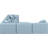 Houswerth Upholstered L-Shaped Sectional Reversible-94884296