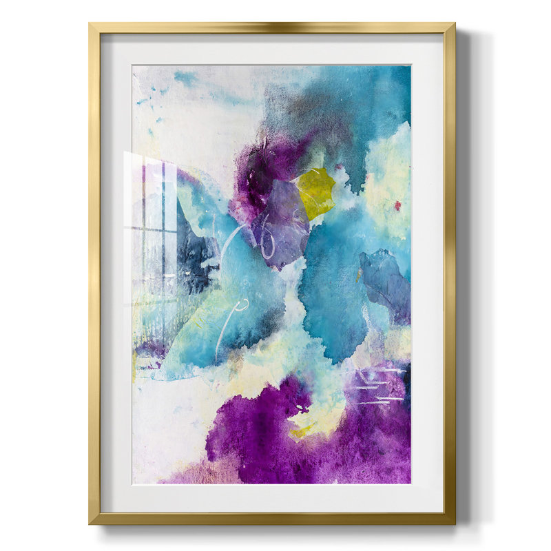 «Dreaming I», impression encadrée, H 28,5 po x l 20,5 po, Doré