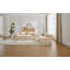Canapé-lit convertible à plancher à compression avec structure de forme fixe, modulaire désossé, sans assemblage, idéal pour les espaces polyvalents-866090263