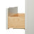 Haun 72'' Solid Wood Double Bathroom Vanity with 1.5'' Carrara Quartz Top in Warm White, Oval Sink-502326447-502326446