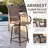 Bhairavi 27" Patio Bar Stool-241690951