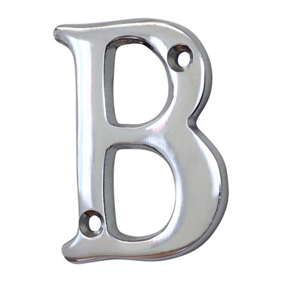 2'' H Brass House Letter