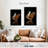 Whiskey Glass Reflection Canvas Print-92497187