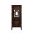 36" Console Table with 4 Drawers and Storage Shelf,Wood Entryway Table with Mixed-Style Handles for Living Room,Espresso-1417805547