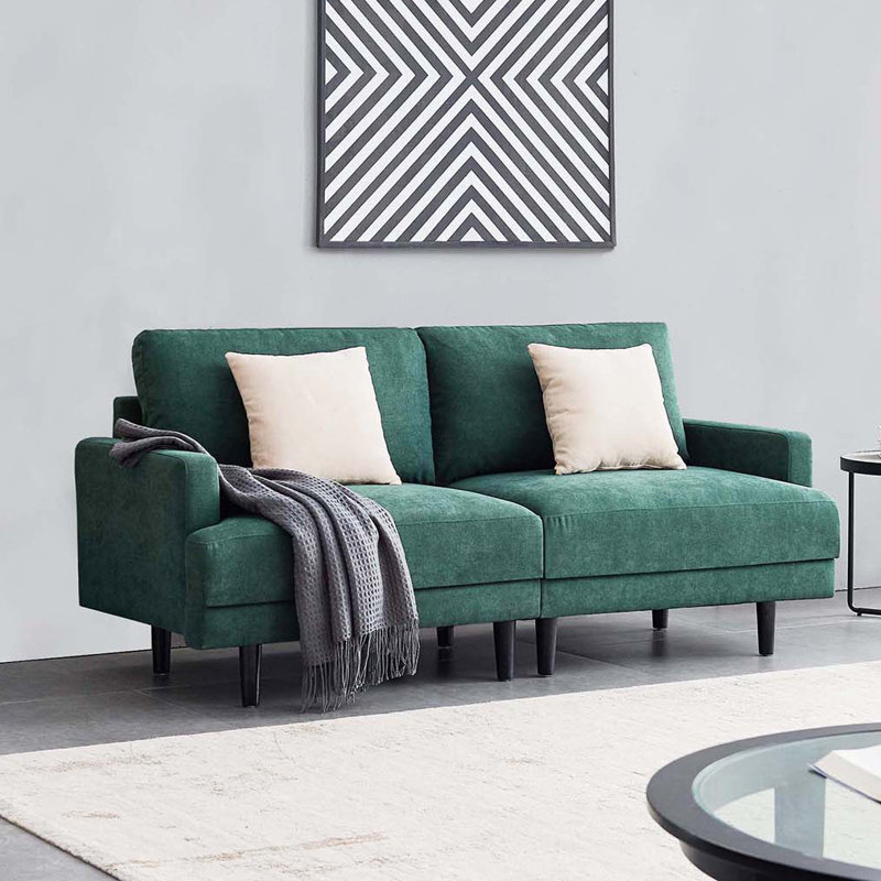 Eckmann 3 Seater Sofa, Emerald