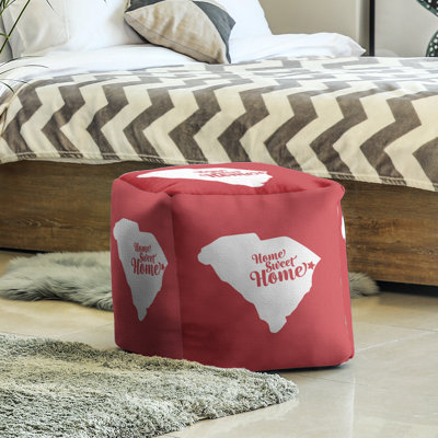 Repose-pieds cubique de plage myrtle home