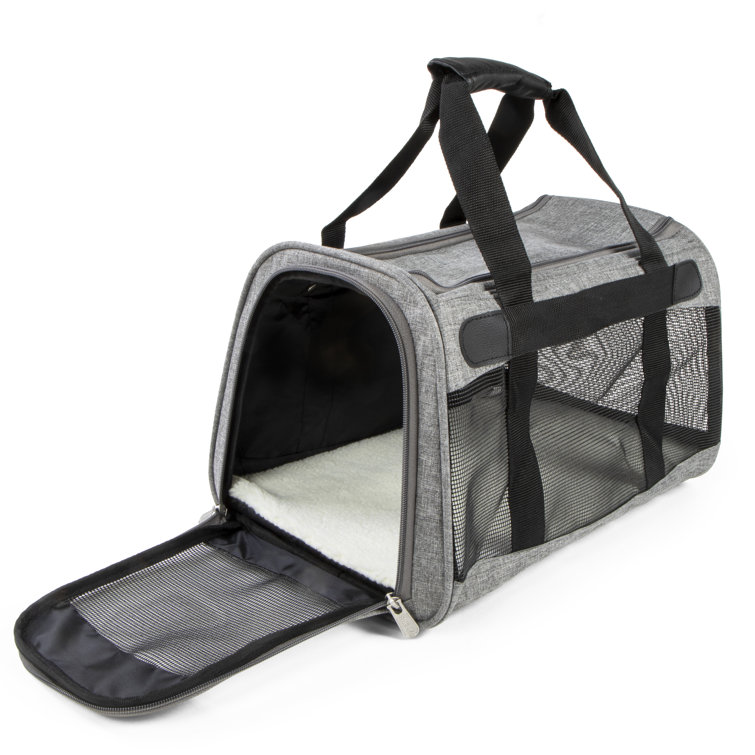 SEVVIS Soft Pet Carrier Airline Approved for Small Cat - Cat Carrier Airline Approved Underseat - Cat Travel Carrier,TSA Approved Pet Carrier Under