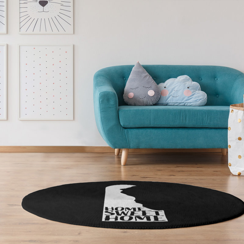 Tapis de poly-chenille en polyester home delaware