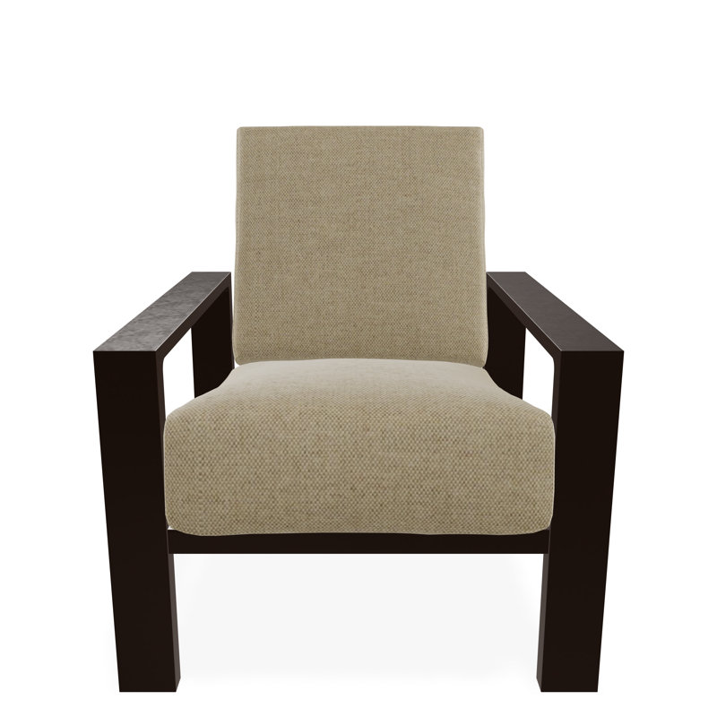 Larssen Deep Seating Cushion Arm Chair, Kona, Blend Sand Sunbrella®